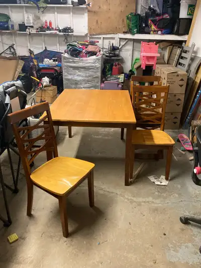 table + 4 chairs , View more