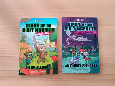 Diary of an 8-Bit Warrior Graphic Novel (Vol 1 & 2), View more