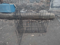 Dog steel crate 