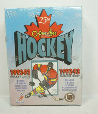 O-PEE-CHEE … 92-93 sealed box … 25th Anniversary … RCs revisited
