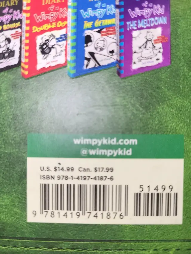 diary of a wimpy kid books in Fiction in Gatineau - Image 3