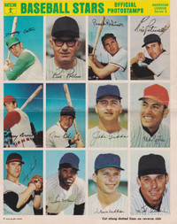 1969 Baseball Photostamps