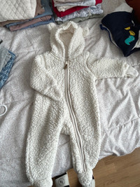 Faux Shearling Coat H&M 3-6 months