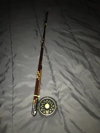 Antique Fly Fishing Rod and Reel Combo, View more