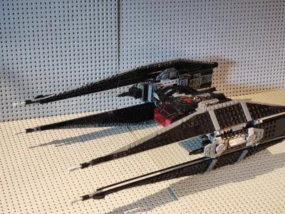 Vaisseau Seulement qq pc couleur modif sans figurines sans plan Visitez ma page pour tous les modèle...