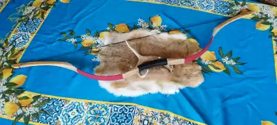 Han long siyah fiberglass bow, View more