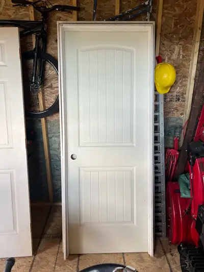New pre hung right hand 32” interior door, View more
