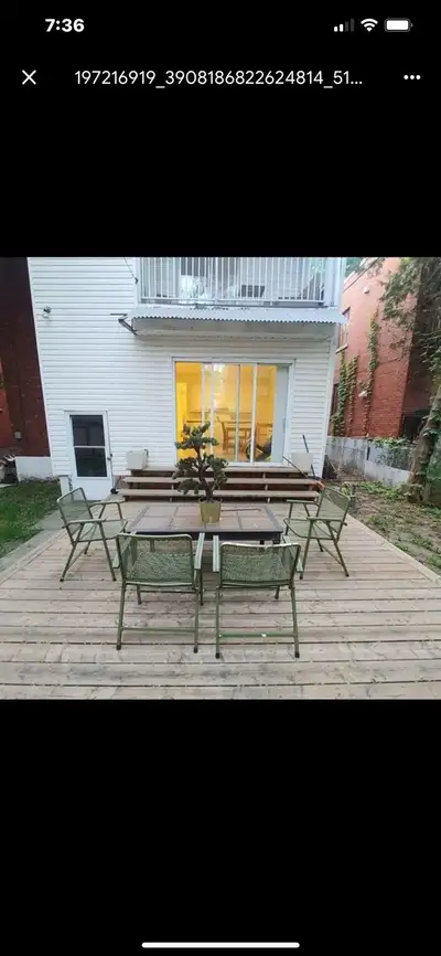 6 1/2 house for rent in Cote-des-Nieges