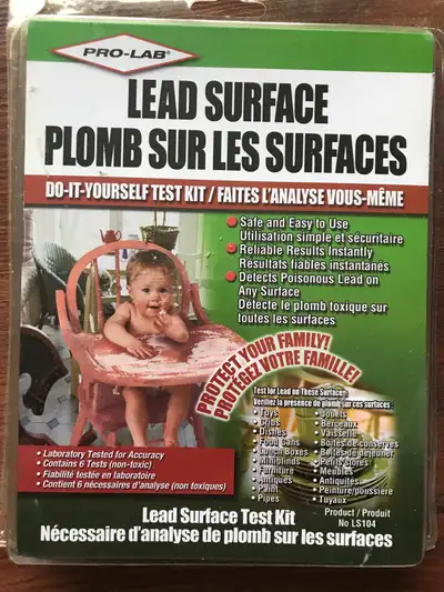 Pro-Lab® LS104 Professional Lead Surface Test Kit, View more