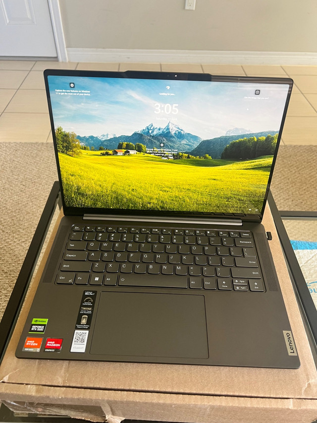 Lenovo Slim Pro 7 | 14” Touch Display | 16 GB ram | RTX 3050  in Laptops in Hamilton - Image 3