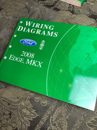 2008 EDGE MKX FACTORY WIRING DIAGRAMS MANUAL #M1051