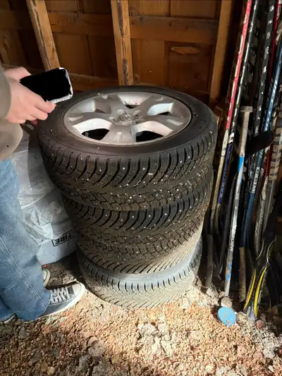 205/55 R16 studded winter tires Arctic Vision tires Only used for 1 winter, great condition. Comes w...
