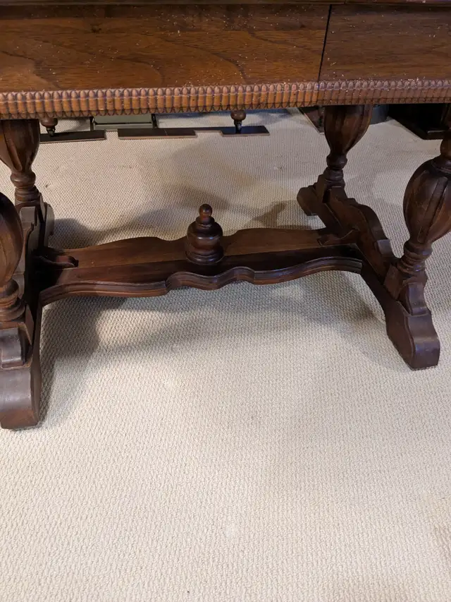Dining Rm Set - Krug Brothers circa 1890 - 1920 in Dining Tables & Sets in Hamilton - Image 4