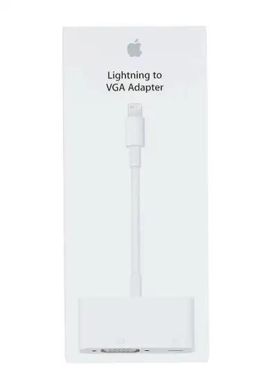 Brand New Apple Lightning to VGA Adapter, View more