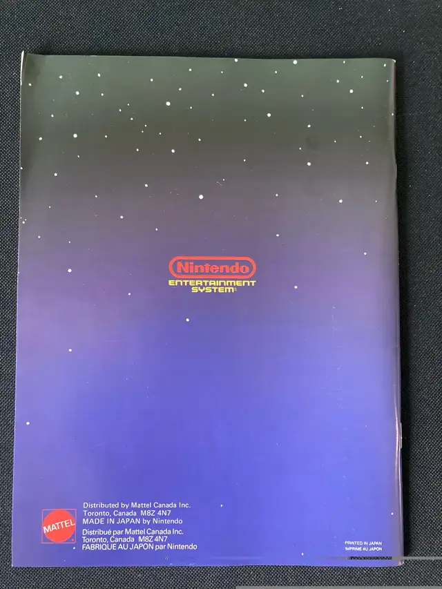 Original Nintendo Control Deck Instruction Manual NES Booklet in Older Generation in Ottawa - Image 3