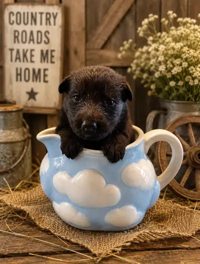 Black German Shepherd Puppies, View more