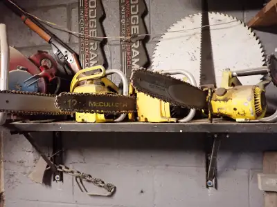 3 McCulloch Chainsaws, View more