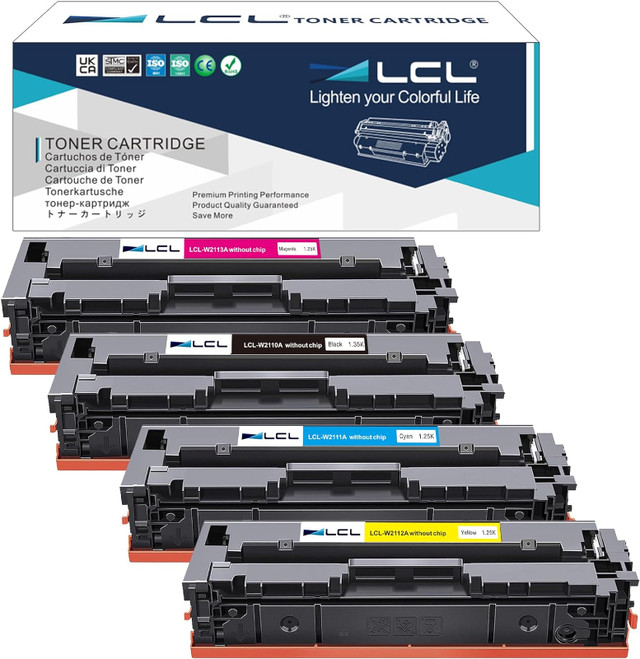 NEW: Toner Cartridge for HP 206A 206X, 4 Pack in Printers, Scanners & Fax in Markham / York Region