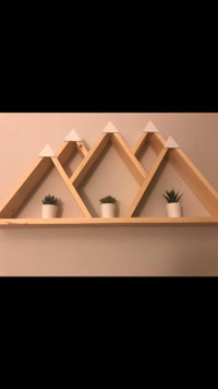 Handmade Mountain Shelf