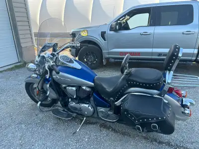 2008 Kawasaki Vulcan 900 62,000 km Had it safetied than didn’t put it on the road, should need anyth...