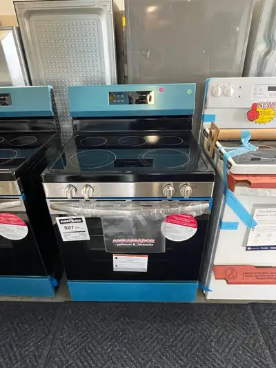 NEW 30” Frigidaire Electric Range Stove Stainless Steel (Steam C, View more