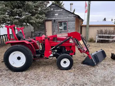 Farm tractor Jinma JM 284 / 2005 1.5L inline 28 hp diesel 4 WD Multi gear transmission PTO 540/1000...