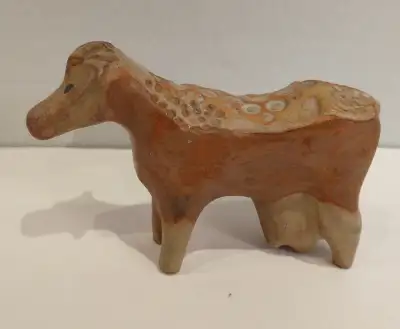 Vintage Tremar Pottery cow, View more