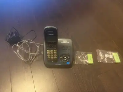 Uniden home phone with 2 new batteries, View more