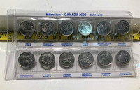 Canada 2000 Millenium Uncirculated Coin Set