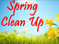 SPRING CLEANUP