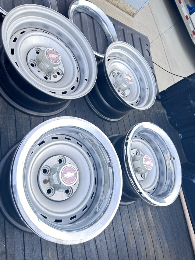 15"x 8" GM Rally Wheels PENDING in Tires & Rims in Strathcona County - Image 2