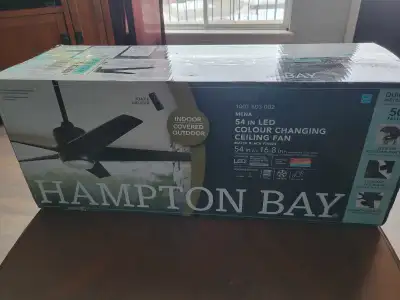 Hampton Bay 54-in Indoor/Covered Outdoor MB Ceiling Fan, View more