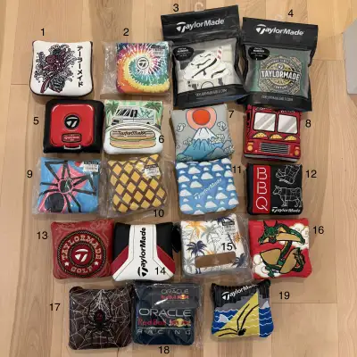 TaylorMade Vault Mallet Putter Headcovers, View more