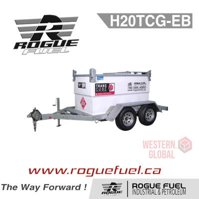 Western Global TRANSCUBE Mobile Refueler Tank & Highway Trailer Kit - H20TCG-EB Discover the Western...
