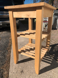 Wooden Kitchen Cart - Price Dropped
