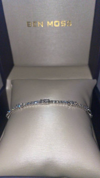 Authentic Ben Moss 3 TCW Mined Diamond Bracelet