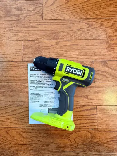 RYOBI 18V One+ Cordless Drill and Driver 1/2”, View more
