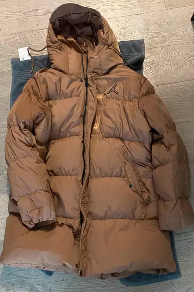 Men's Jordan Down Parka Brown XL, View more