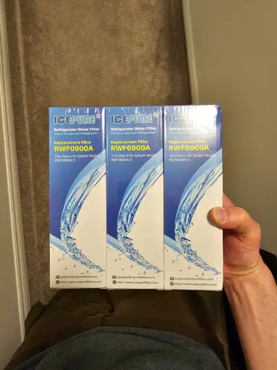 ICEPURE UKF8001 Refrigerator Water Filters - 3 pack!, View more