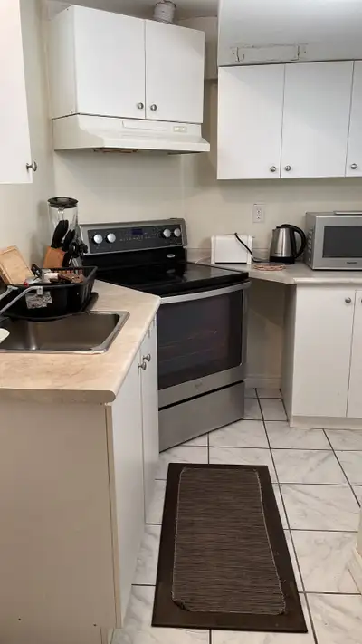 2 Private Rooms Available for Rent – Furnished Basement – Prime Location! Spacious and fully furnish...