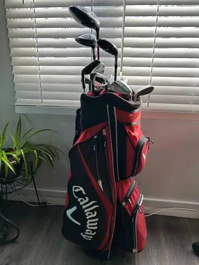 Men’s R Callaway golf clubs., View more