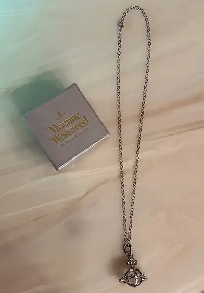 Vintage Vivienne Westwood Clear Orb Necklace, View more
