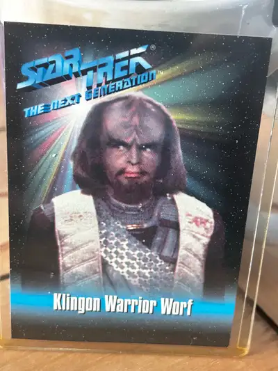 Star Trek Worf Card, View more