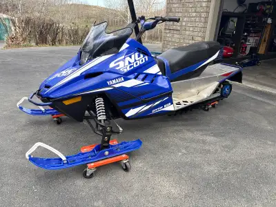 For sale 2019 Yamaha SnoScoot 200 cc Perfect for kids. 4 stroke engine with electric start and hand...