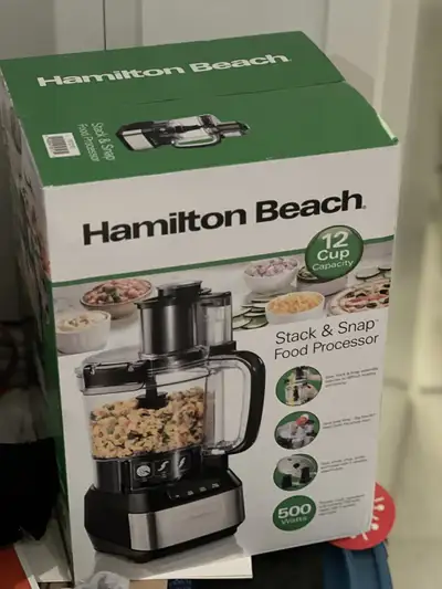 Brand new Hamilton Beach Food Processor - 12 cups, View more