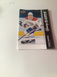 2021-22 UD DECK SERiES 1 HOCKEY - YOUNG GUNS 4x4  CARDS