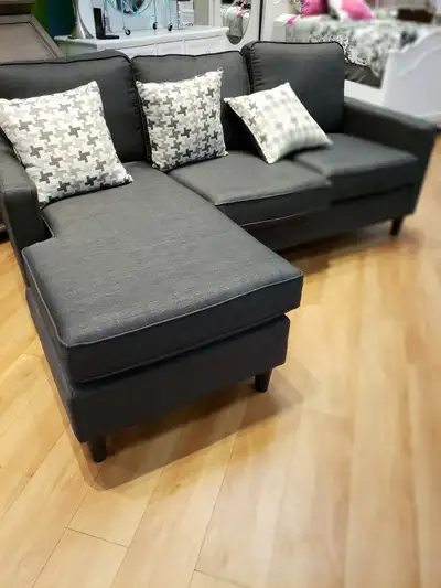 Black Sectional Sofa, View more