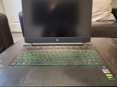 HP Pavilion Laptop Specs CPU: Ryzen 5600h GPU: Nvidia 1650 4 gb RAM: 8 gb STORAGE: 477 gb DISPLAY: 1...