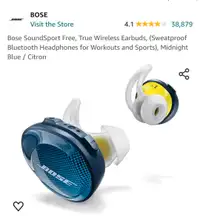 Bose soundsportfree earbuds