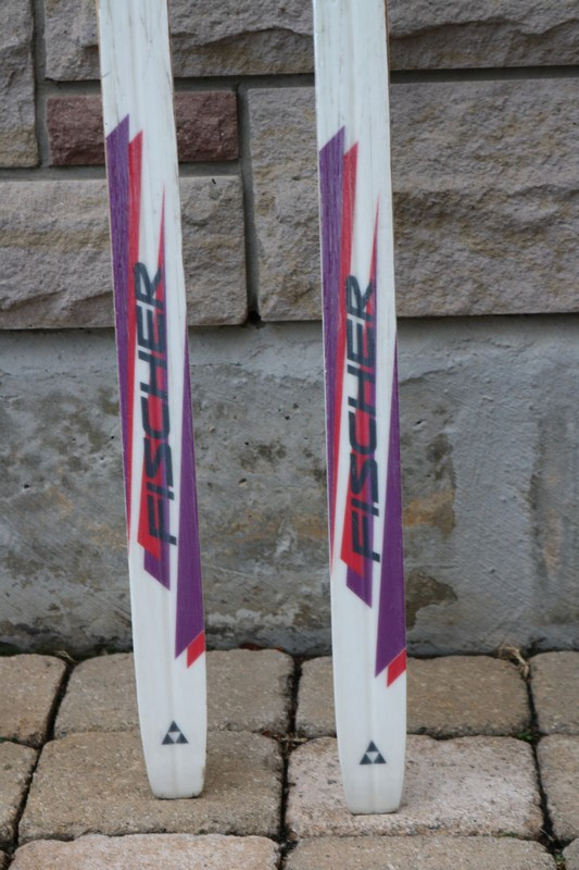 Cross country skis ski set Fischer back country wax 205 cm long in Ski in City of Toronto - Image 4